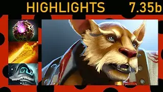 ⭐BOOM Brewmaster 15+ Kills! Offlane Highlights 7.35b - Dota 2 Top MMR