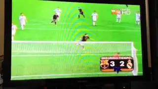 FC Barcelona Fan Celebrates ...with team