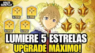LUMIERE 5 ESTRELAS UPGRADE MÁXIMO! - Black Clover Mobile