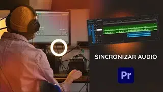 How to automatically sync audio and video in Premiere Pro.