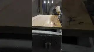 Покрытие лаком карагача(Столешница)✅