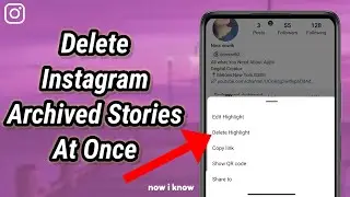 How To Delete Instagram Archived Stories At Once 2024
