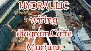 HYDRAULIC WIRING COFFEE MACHINE part1 مخطط هيدروليكية آلة القهوة المهنية