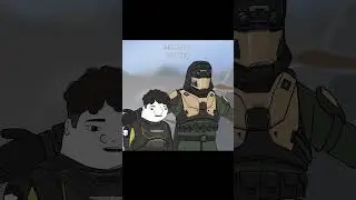 Helldivers 2 ANIMATED | 380mm Barrage moment