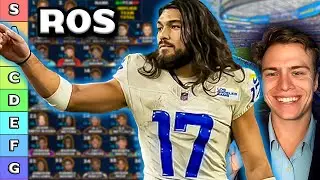 Top 40 Wide Receiver Rankings & Tiers (Playoffs)