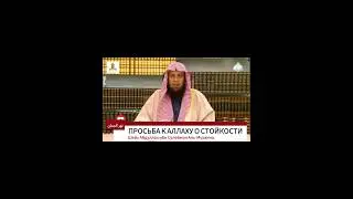 ПРОСЬБА К АЛЛАХУ О СТОЙКОСТИ.  Шейх Абдуллах Аль-Муханна. #единабожие #дуа #ислам #таухид