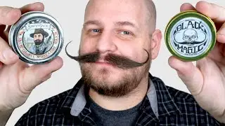 Black Mustache Wax Compared