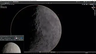 Blender Shader Nodes - Craters Tutorial 3/3 - Applying Baked Texture