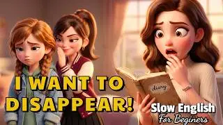 Anna Wrote: “I Want to Disappear” | Easy English Listening Practice (A2 Level)