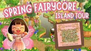 THE BEST SPRING FAIRY CORE Dream Island You've EVER Seen | Island Tour | Let's Play Animal Crossing