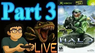 Mista Vidz LIVE - Halo: Combat Evolved (Xbox) Part 3 with @JoeyJ0J0