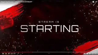 new intro for stream for my pc