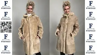 Шуба женская натуральная двухсторонняя купить за 7500 ₽ на сайте furprice.ru р.48-50 /11529/