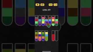 Прохождение Water Sort Puzzle level 277 👍🏻👍🏻👍🏻