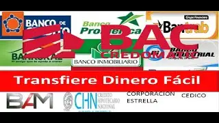 Transferir Dinero de BAC CREDOMATIC a Cualquier banco Sin Ningún Costo | Banca en linea