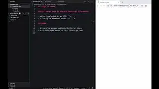 Hello World In JavaScript