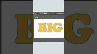 3D Typography /  3D Effect / 3D Text Design in Adobe Illustrator  