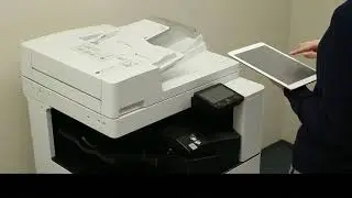 Печать с мобильных устройств на Canon imageRUNNER C3025i