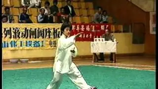 1989年全国武术套路锦标赛 女子太极拳 002 高佳敏（福建）