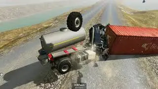 Аварии под музыку . (Beam NG Drive)