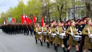 Парад 9 мая в Томске