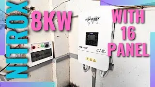 NITROX 8KW INSTALLATION WITH 16 SOLAR
