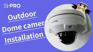 Wall mount installation for standard outdoor dome camera