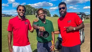 Tony Allen & Derrick Rose Tee Off