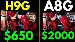 Hisense H9G Review Part 4: Hisense H9G Vs Sony A8G