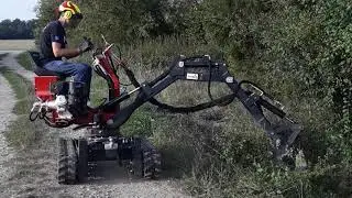JMEKA - Desbrozadora par mini excavadora JMEKA - Video 2