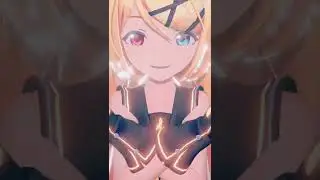 【MMD】 QUEEN (Kanaria) [Sour Kagamine Rin]