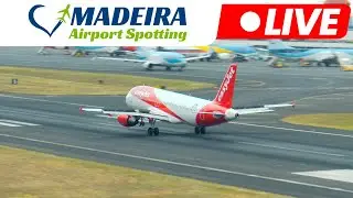 LIVE Action at Madeira Island Airport 11.10.2025