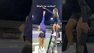 How high did she jump ?