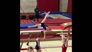 ❤️ GYMNAST KARINA DOES GYMNASTICS TUMBLING DANCE CIRCUS ❤️
