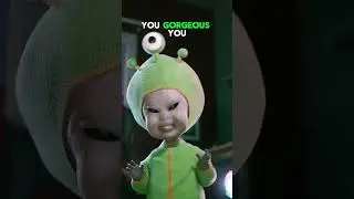 Baby alien animation 👽👊