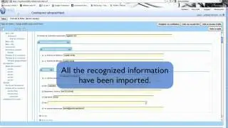MDweb : Import an XML metadata file