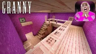 GRANNY IN BARBIE HOUSE IN MINECRAFT