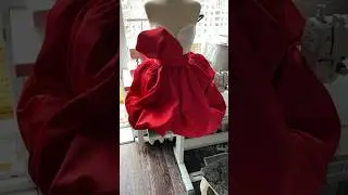 Самый женственный образ.Лёгкий корсет с объемной юбкой как бутон нежной розы #дизайнермосква