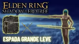 Elden Ring usando apenas ESPADA GRANDE LEVE