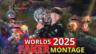 T1 Faker Montage Worlds 2025 - Best of Faker
