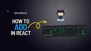 How to Add GitHub Calander in React App 🔥🔥🔥