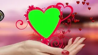 Wedding Green Screen Effects 176/ dil green screen photo frame background video