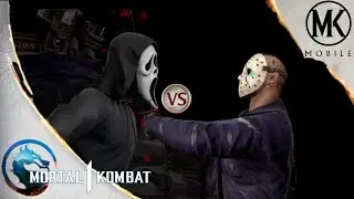 MORTAL KOMBAT MOBILE - GHOSTFACE VS. JASON VORHEES gameplay