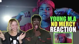 Young M.A "No Mercy (intro)" (Official Music Video) REACTION
