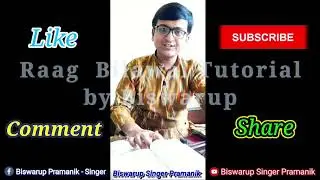 Raag Bilawal Tutorial || Jag Uthe Sab Jan Tum Jago || Biswarup