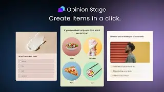 Opinion Stage Quiz, Poll & Survey Introduction