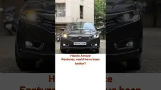 #Honda #Amaze - Features, could have been better?