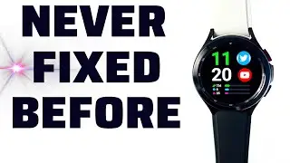 NEW APP FIXES MOST Requested FEATURE! (Galaxy Watch 4)