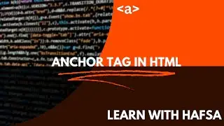 Anchor tag in html in Urdu | Hindi | Web development