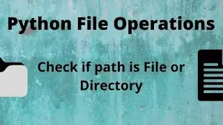 Python: Check path